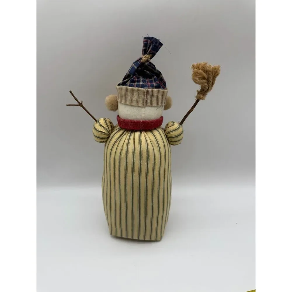 vintage primitive snowman